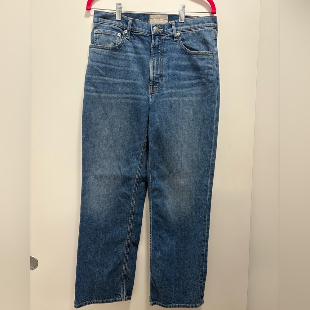 Everlane Cheeky Straight Jeans Size 30 - Vintage Mid wash